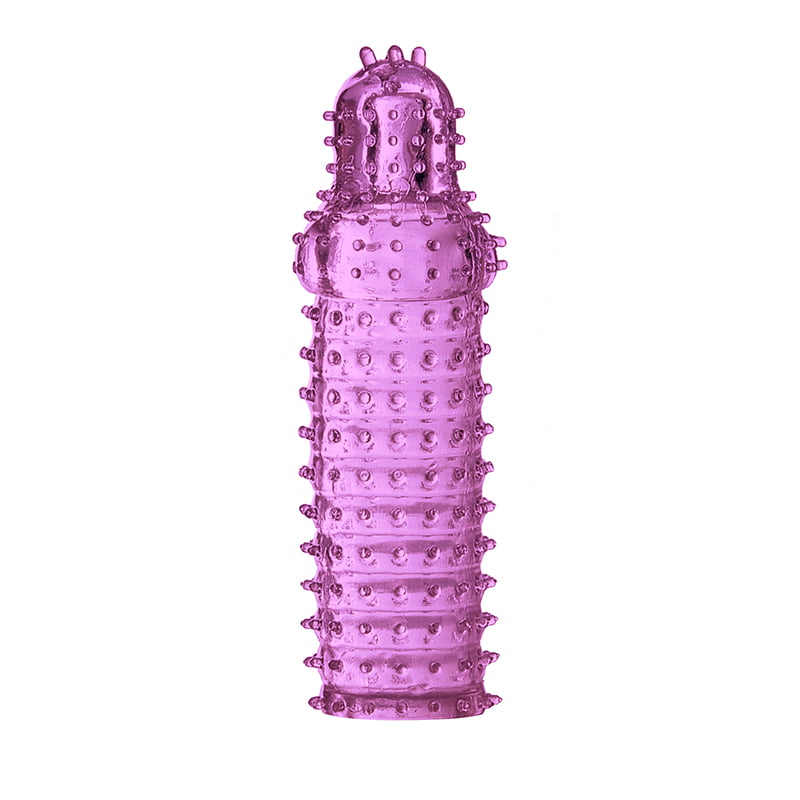 CAPA PENIANA EXTENSORA - SILICONE - ROSA