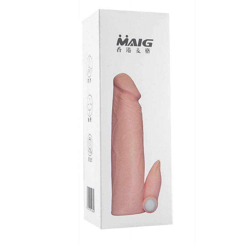 CAPA PENIANA - CYBER SKIN - COM VIBRADOR