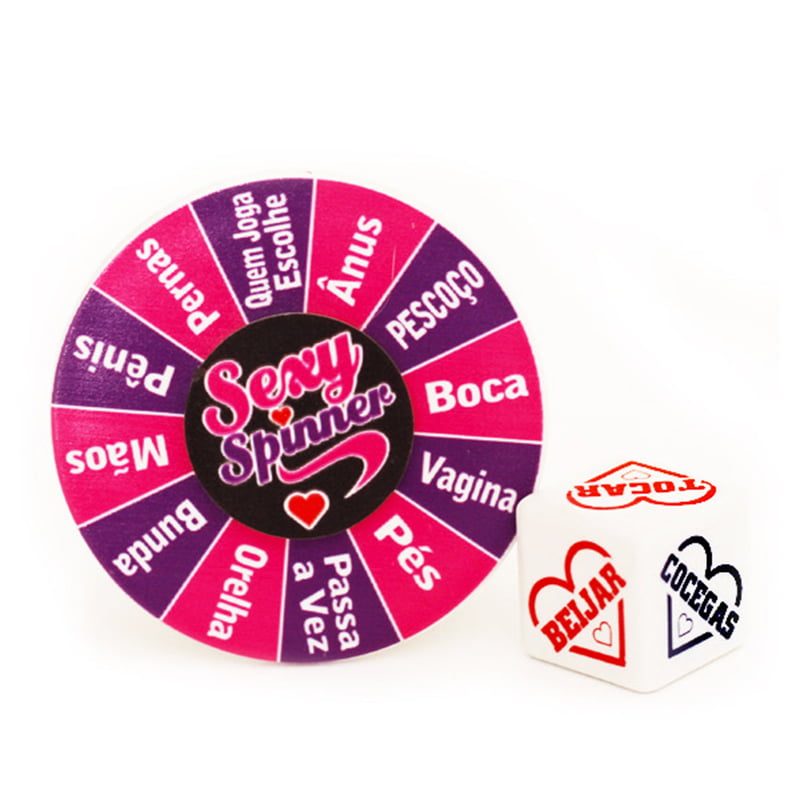 JOGO SEXY SPINNER - COM DADO E ROLETA