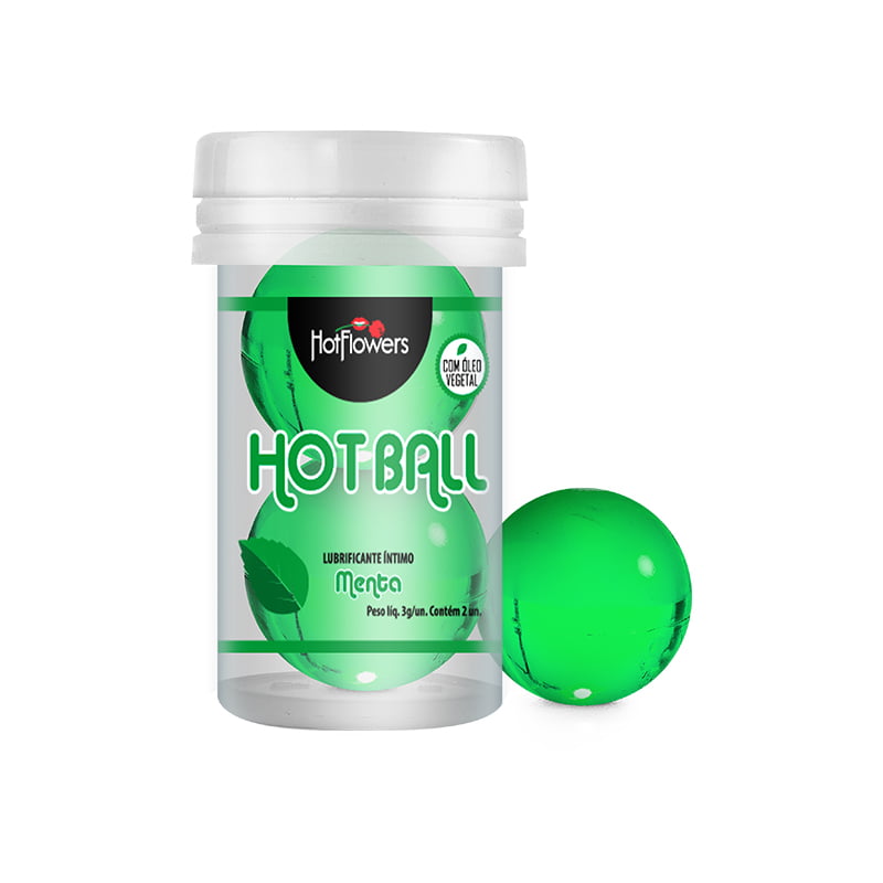 BOLINHA BEIJÁVEL - HOT BALL - MENTA