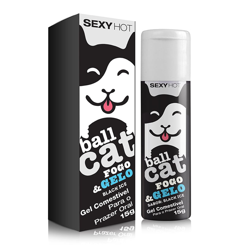 GEL BEIJÁVEL - BALL CAT - BLACK ICE - 15G