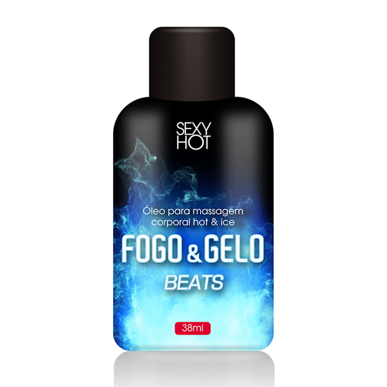 GEL BEIJÁVEL - FOGO E GELO - BEATS - 38 ML