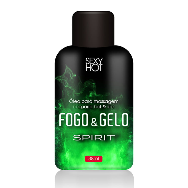 GEL BEIJÁVEL - FOGO E GELO - SPIRIT - 38 ML 