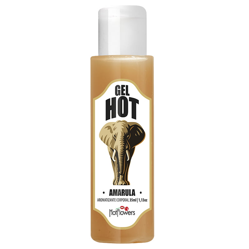 GEL BEIJÁVEL - HOT - SABOR AMARULA