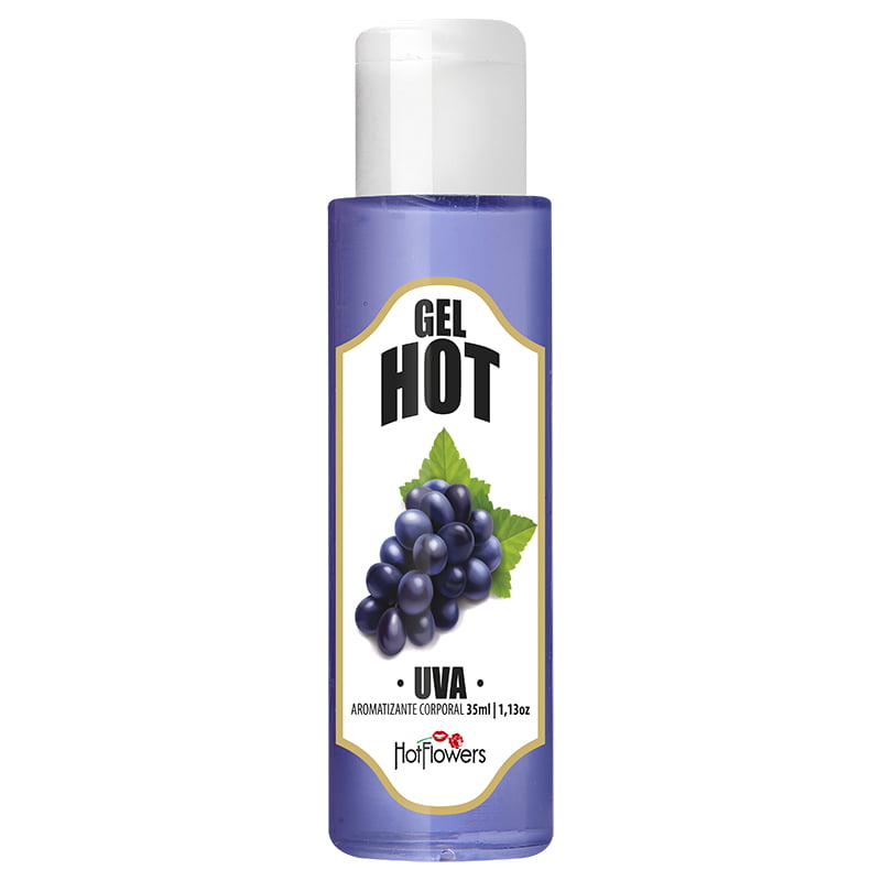 GEL BEIJÁVEL - HOT - SABOR UVA