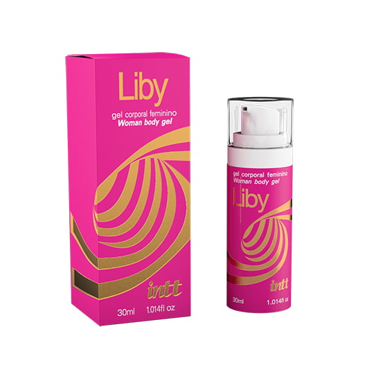 GEL EXCITANTE BEIJÁVEL - LIBY WOMAN - SABOR DE MAÇÃ VERDE - 30ML