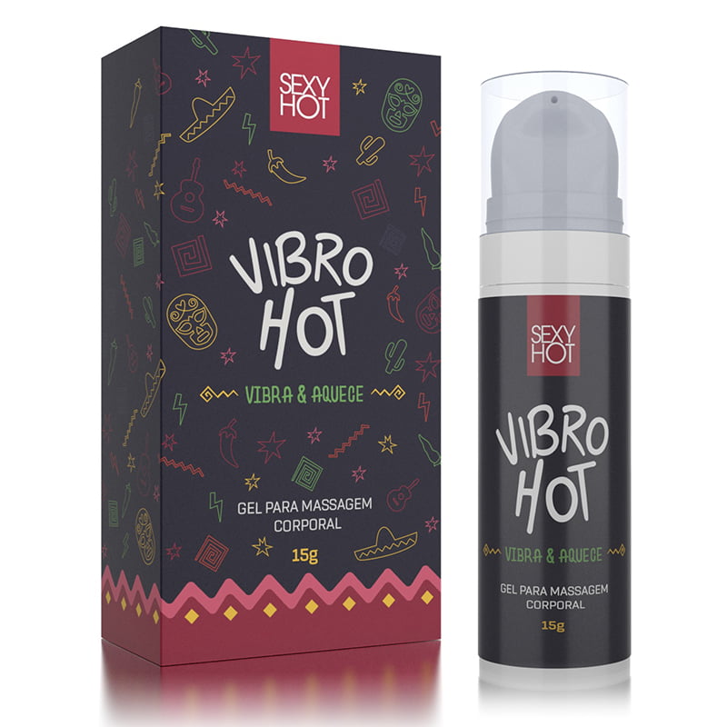 GEL EXCITANTE UNISSEX - VIBRO HOT - 15ML