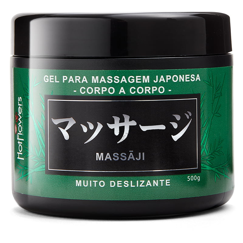 GEL PARA MASSAGEM JAPONESA - MASSAJI - 500G