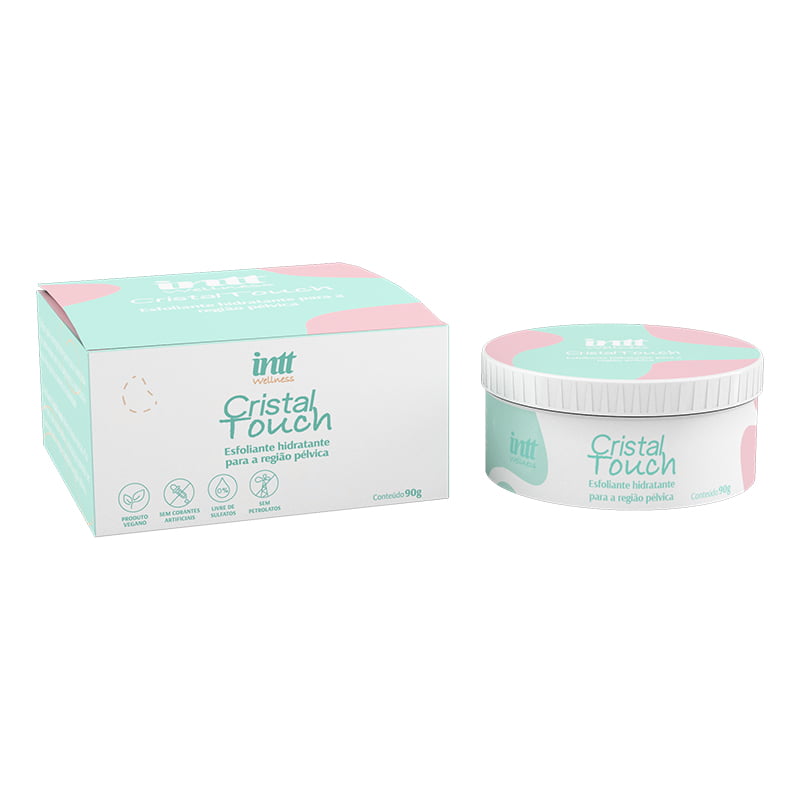 ESFOLIANTE HIDRATANTE PÉLVICO - CRISTAL TOUCH - 90G 