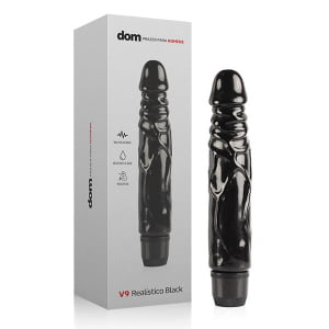 VIBRADOR - V9 REALÍSTICO - 17,5CMx3,4CM 