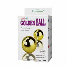 GOLDEN DUO BALL - BOLAS DUPLAS COM VIBRADOR 