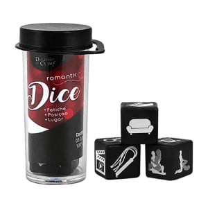 JOGO DADOS - ROMANTIC DICE - FETICHE