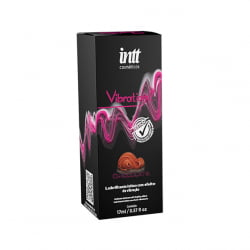 GEL ELETRIZANTE BEIJÁVEL - VIBRATION CHOCOLATE - 17ML