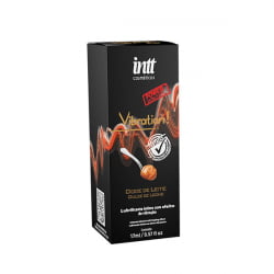 GEL ELETRIZANTE BEIJÁVEL - VIBRATION DOCE DE LEITE POWER - 17ML 