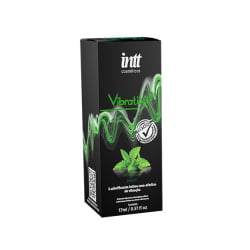 GEL ELETRIZANTE BEIJÁVEL - VIBRATION MENTA - 17ML