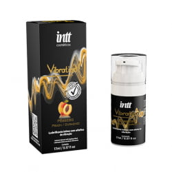 GEL ELETRIZANTE BEIJÁVEL - VIBRATION PÊSSEGO - 17ML