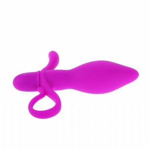 PLUG ANAL VIBRATÓRIO - TAYLOR - PURO SILICONE