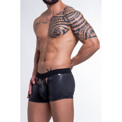 BOXER CIRRE PRETO BOJO ABERTO FRENTE