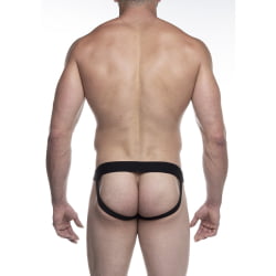 JOCKSTRAP ARRASTÃO PRETO SEM FORRO