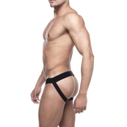 JOCKSTRAP ARRASTÃO PRETO SEM FORRO