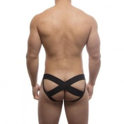 JOCKSTRAP CIRRE PRETO FAIXA CRUZADA