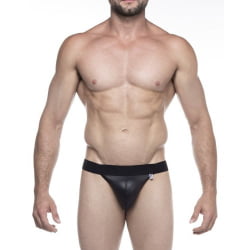 JOCKSTRAP EM CIRRE ARGOLA DUPLA PRETA