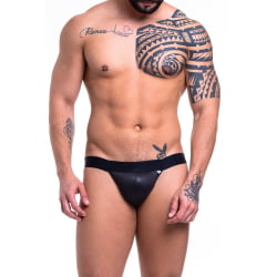 JOCKSTRAP EM CIRRE PRETO COM ENCHIMENTO