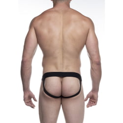 JOCKSTRAP EM SUPLEX COM ABERTURA EM ANEL DE SILICONE