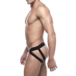 JOCKSTRAP FAIXA DUPLA PRETO