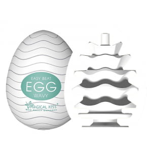 MASTURBADOR MASCULINO - EGG - WAVY