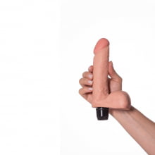 PRÓTESE COM VIBRADOR - JOHN - CYBER SKIN - 15X4CM