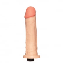 PRÓTESE COM VIBRADOR - BERNARD - CYBER SKIN - 17X4,5CM 