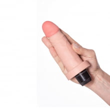 PRÓTESE COM VIBRADOR - JÚNIOR - CYBER SKIN - 12,5X4CM 