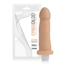 PRÓTESE - CYBER SKIN COM VIBRADOR - 6 REAL - 14,5X4CM