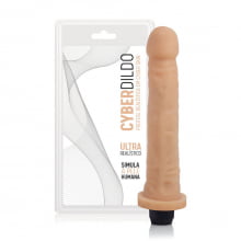 PRÓTESE - CYBER SKIN COM VIBRADOR - COLOSSO - 19,5X3,5CM