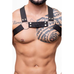 HARNESS Y NYLON PRETO