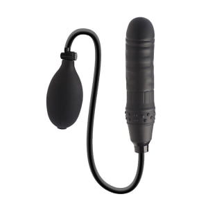 H9 - DILDO INFLÁVEL - SILICONE - 14,5x4CM 