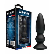 PLUG ANAL COM VIBRADOR - MR PLAY III - RECARREGÁVEL 