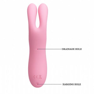 VIBRADOR - DUPLA ESTIMULAÇÃO - RECARREGÁVEL - SUGA E VIBRA - RALAP