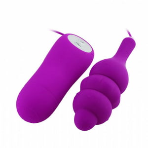 ESTIMULADOR CLITORIANO - PLEASURE SHELL 2 - BULLET COM CONTROLE 