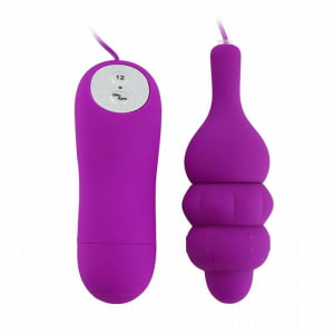 ESTIMULADOR CLITORIANO - PLEASURE SHELL 2 - BULLET COM CONTROLE 