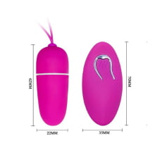 VIBRADOR BULLET - COM CONTROLE REMOTO - BRADLEY