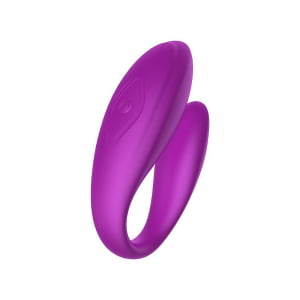 VIBRADOR DE CASAL - RECARREGÁVEL - COM CONTROLE REMOTO