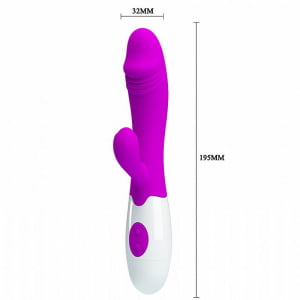 VIBRADOR - DUPLA ESTIMULAÇÃO - SNAPPY