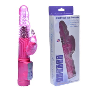 VIBRADOR - JACK RABBIT TEXTURIZADO - ROTATIVO