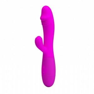 VIBRADOR RECARREGÁVEL - DUPLA ESTIMULAÇÃO - SNAPPY