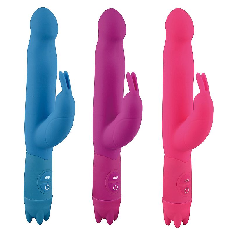 VIBRADOR - DUPLA ESTIMULAÇÃO - HONEY BUNNY